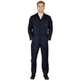 thumbnail image 1 of Natural Workwear Adult Unisex Mens Long Sleeve Coverall Navy XL - Runs 1 Size Small, 1 of 3