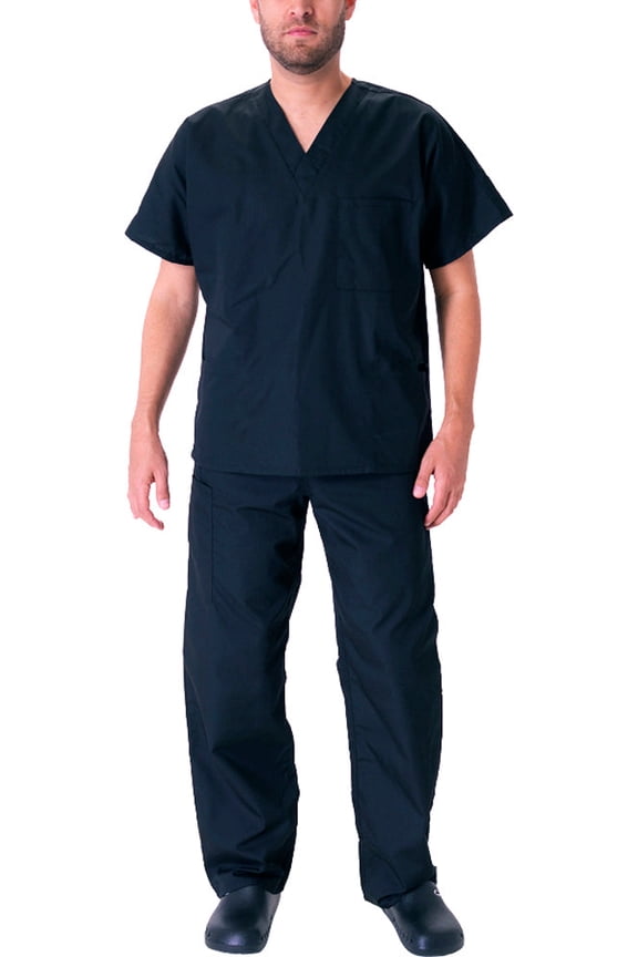 Mens Authentic EDS Unisex Medical Uniform Cargo Scrub Set