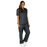 Natural Workwear Womens Authentic EDS Unisex Medical Uniform Cargo Scrub Set