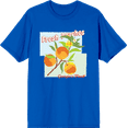 thumbnail image 1 of Natural World Fresh Peaches Crew Neck Short Sleeve Adult T-shirt
-XL-Orange, 1 of 3
