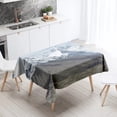 thumbnail image 1 of Natural World Scenery Tablecloth Landscape Anti-Stain Waterproof Rectangular Kitchen Table Home Decor, 1 of 5