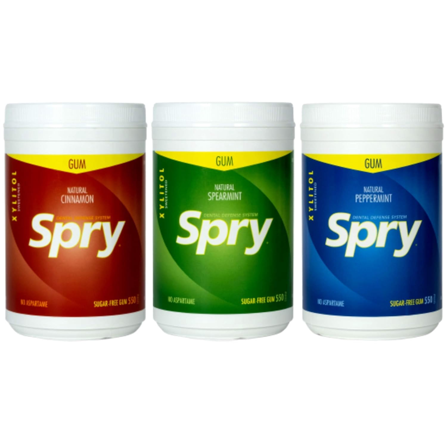 Natural Xylitol Stronger Longer Chewing Gum Dental Defense System