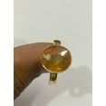thumbnail image 1 of Natural Yellow Sapphire 926 Sterling Silver Ring, Gift for Her, Pukharaj Ring, Birthstone Rings ,Gift For Her, 1 of 1