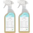 thumbnail image 1 of Natural carpet stain and odor remover; plant-based enzyme safe cleaning for pet/food stains, grease, and ink, suitable for carpets, rugs, furniture, and curtains, 24-ounce spray bottle, 2-pack, 1 of 4