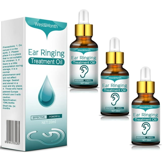 Natural herbal formula tinnitus relief drops, tinnitus oil effectively