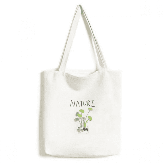 Natural island Painting Tote Canvas Bag Shopping Satchel Casual Handbag
