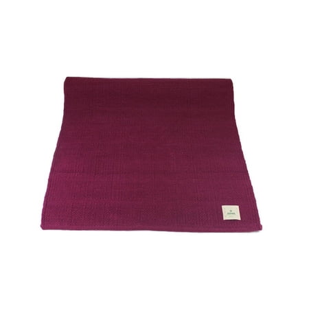 Natural organic handwoven Cotton Yoga Mat for Sustainable, Yoga, Pilates, Fitness, and Meditation