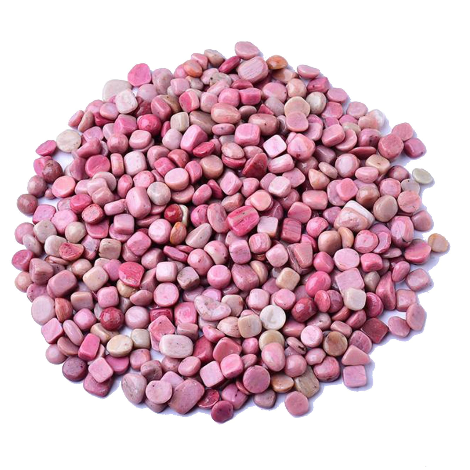 Natural red wood grain gravel Tumbled Chips Stone Aquarium Fish Tank Decoration for Fish Tank Potted Green Plants Garden Decorative 500g/1.1lb