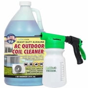 Naturals Freedom HVAC Outdoor Coil Cleaner Gallon with Hose End Sprayer
