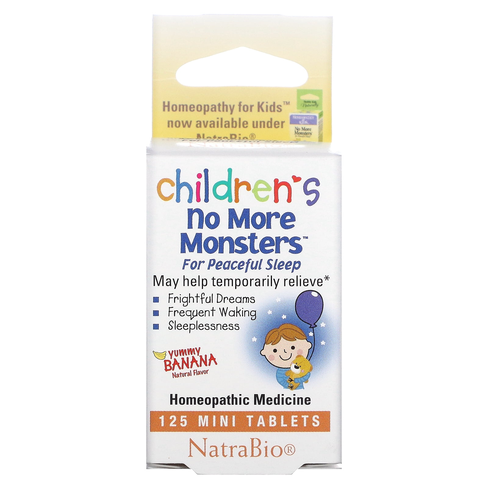 Natra-bio - No More Monsters - 1 Each - 125 Tab