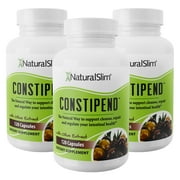 NaturalSlim Constipend® - Colon Cleanse and Constipation Relief - 3 Pack, 120 Capsules