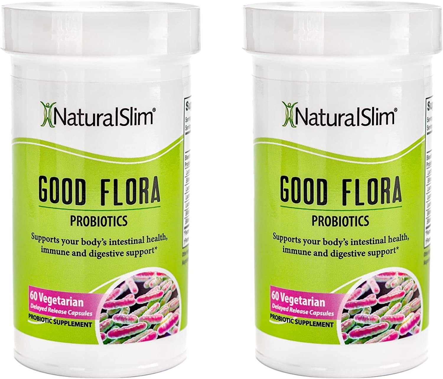 NaturalSlim Digestive Health Bundle – Good Flora & Helpzymes - Potent  Probiotics & Powerful Digestive Enzymes for Better Digestion & Absorption  of