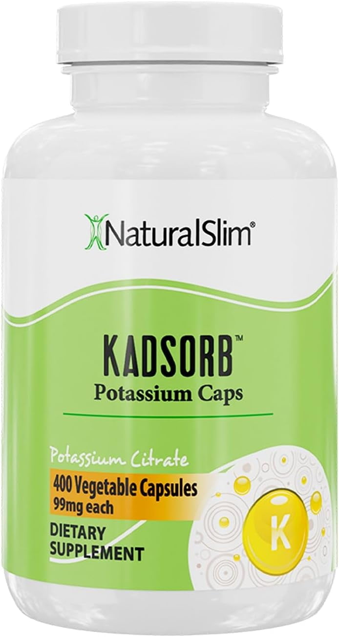 NaturalSlim Kadsorb Potassium Citrate Capsules