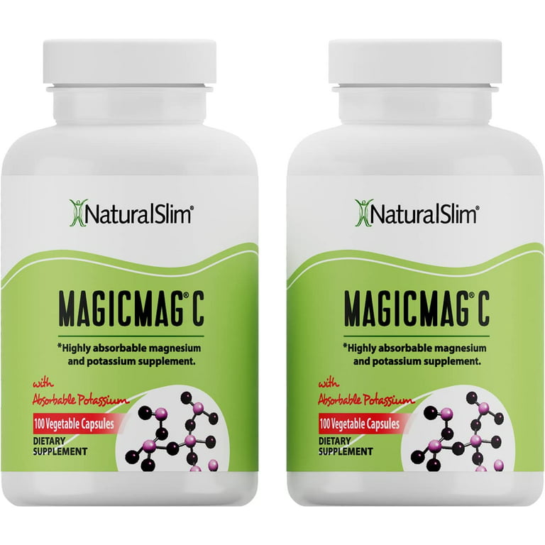  NaturalSlim MagicMag C Magnesium Citrate Capsules