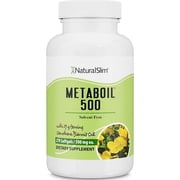 NaturalSlim Evening Primrose Oil for Women 1500mg from Cold Pressed Oil - Metaboil 500 GLA Supplement Gamma Linolenic Acid for Women s Health, Metabolism, Heart & Skin Health - 270 Softgels