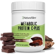 NaturalSlim Metabolic Protein C-Plus - Whey Protein Shake Powder Chocolate, 10 Servings