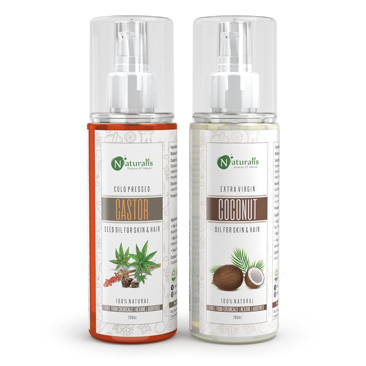 Organic Virgin Coconut Oil - 200 Ml Application: Cooking At Best Price