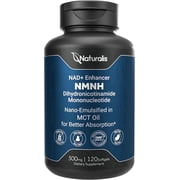 Naturalis N-MNH 300mg May Better than NAD+ and Enhance NAD+ Levels & Support - 120 Softgels