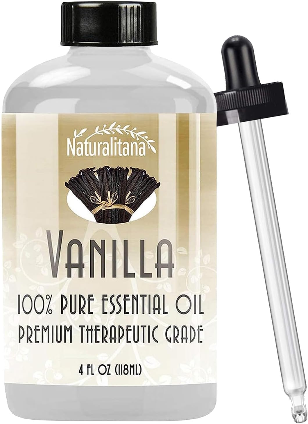 AROMATIKA Vanilla Essential Oil Alcohol Free 100 Pure Therapeutic for