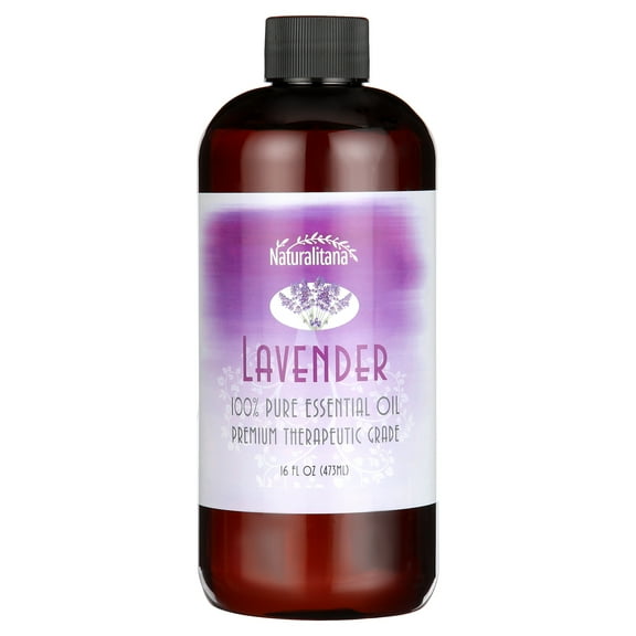 Lavender Essential Oil Pure Essential Aromatherapy Oil for Diffuser, Soap, Bath Bombs, Candles, and Soap Making (16oz)