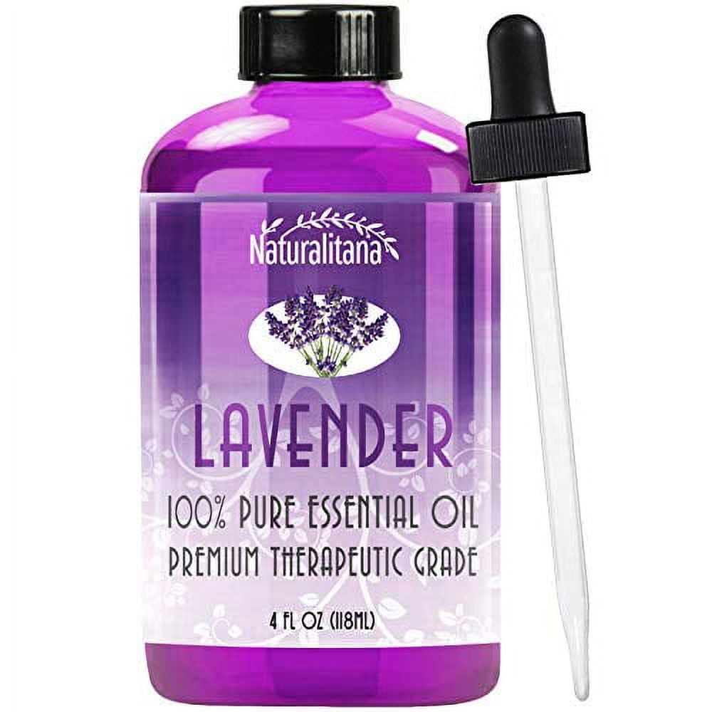 Naturalitana Lavender Essential Oil (4oz Bulk Lavender Oil