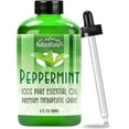 thumbnail image 1 of Naturalitana Peppermint Essential Oil - Therapeutic Grade for Aromatherapy, Diffuser, Hair, Stress, Relaxation, Dropper - 4 fl oz, 1 of 8