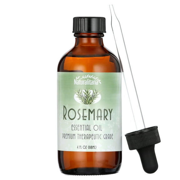 Naturalitana Rosemary Essential Oil (4oz Bulk Lavender Oil) Aromatherapy Rosemary Essential Oil for Diffuser