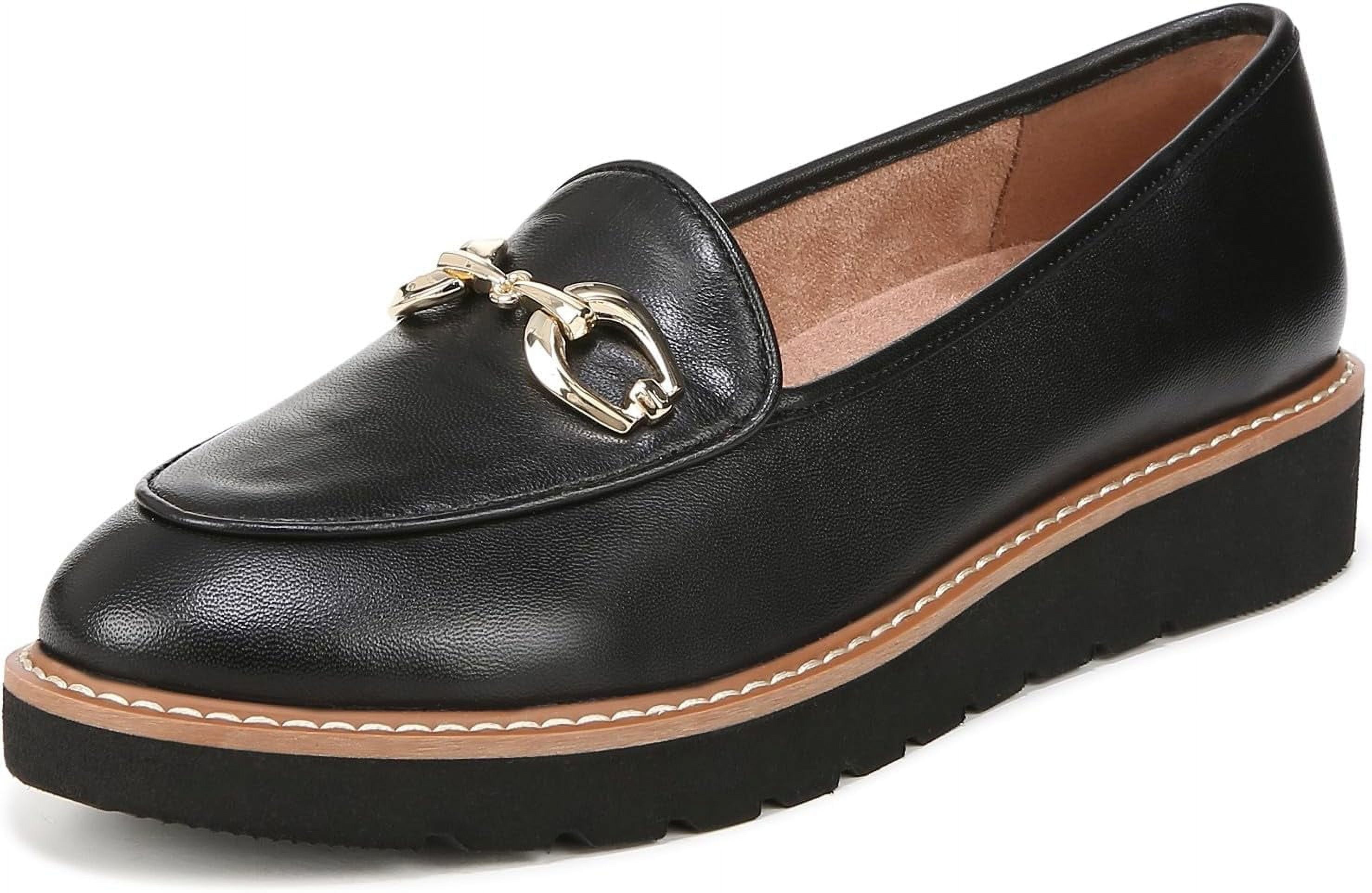 Black Leather Loafers For Women Size 35 Women main image 2