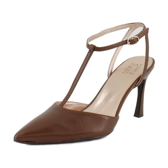 Naturalizer Astrid Women's Heels Cocoa Leather Size 8.5 M