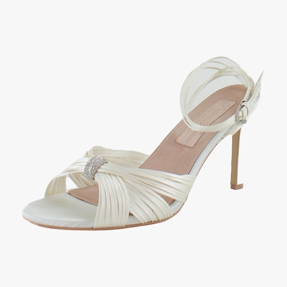 Naturalizer Cariad Women's Heels Silk White Size 10.5 M