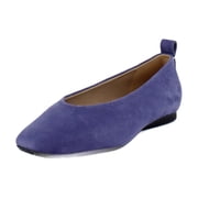 Naturalizer Carla Womens Flats Future Dusk Blue Suede Size 5 M