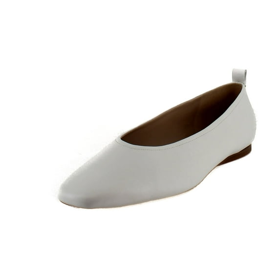 Naturalizer Carla Women's Flats Warm White Leather Size 7 M