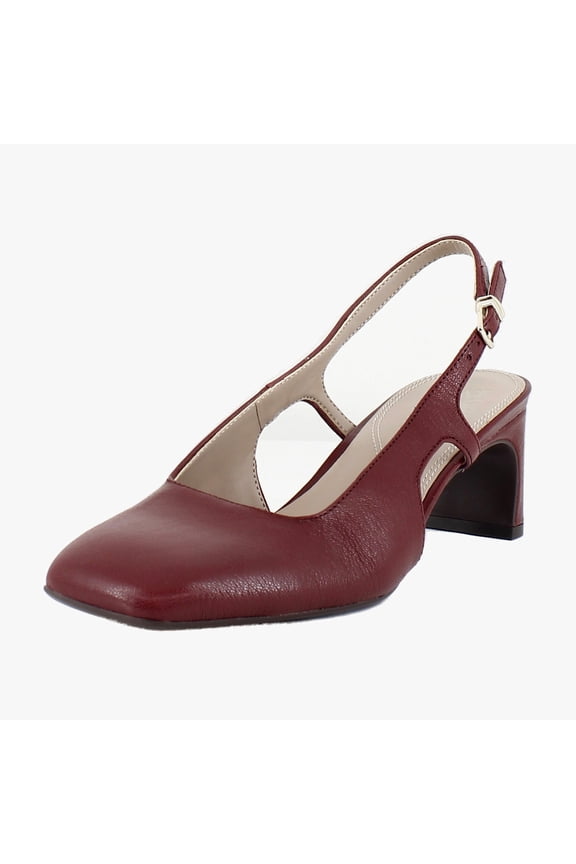 Carmen Women's Heels Cranberry Red Leather Size 7 W