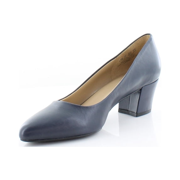 Naturalizer Carmen Women's Heels Navy Leather Size 8 M