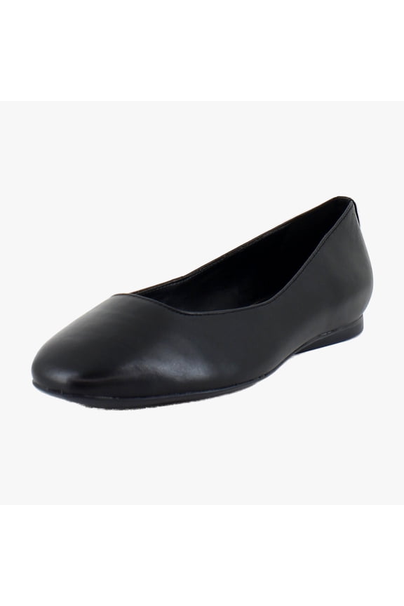 Chelsea Women's Flats Black Leather Size 6.5 W