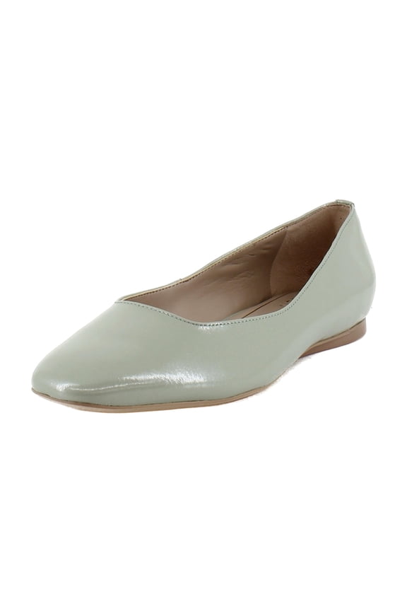 Chelsea Women's Flats Pistachio Green Leather Size 10.5 M