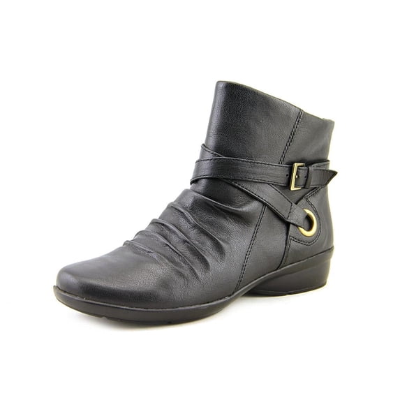 naturalizer cycle ww round toe leather ankle boot