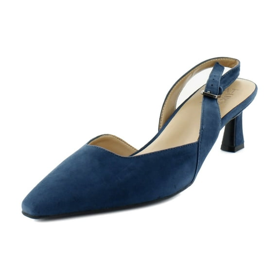 Naturalizer Dalary Women's Heels Oceanic Blue Suede Size 8.5 W