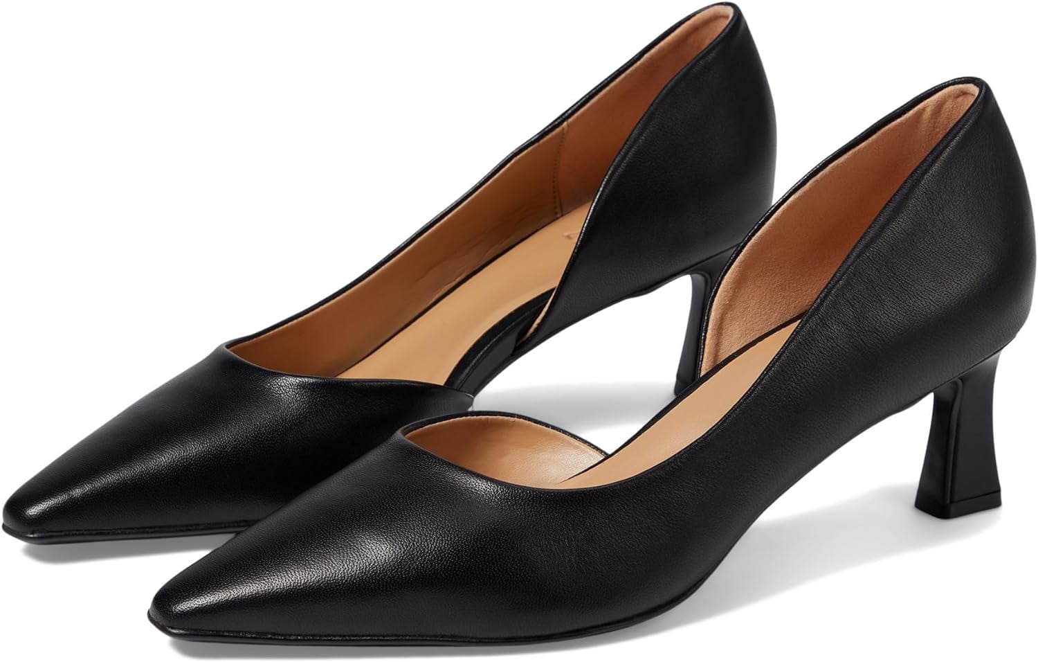 (取寄) ナチュラライザー レディース  Naturalizer women Naturalizer Dalary Black Leather Naturalizer Dalary Women's Pointed Toe Pumps Black Leather 12M