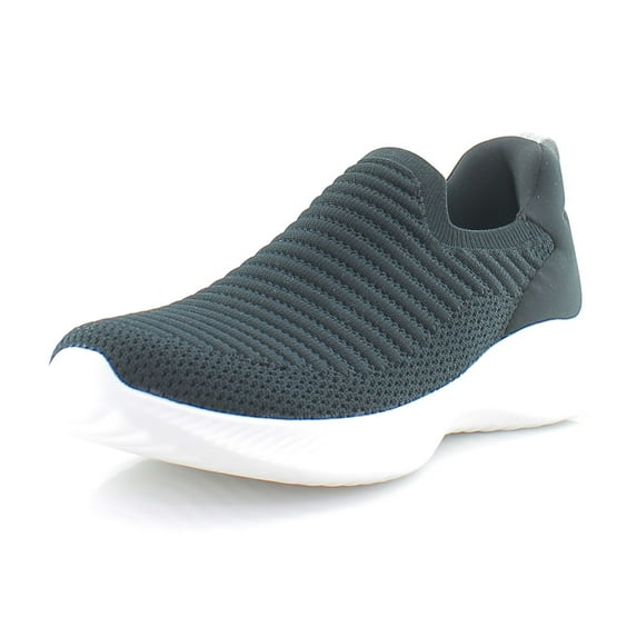 Naturalizer Womens Elite Comfortable Slip On Knit Sneaker Black Fabric 8.5W