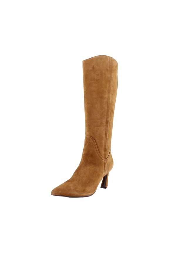Emily Narrow Calf Women's Boots Chestnut Brown Suede Size 8 M