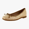 thumbnail image 1 of Naturalizer Essential Women's Flats Tan Straw Size 7 W, 1 of 8