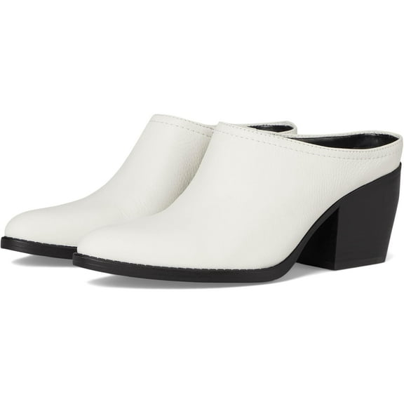 Naturalizer Fairmont-Mule Women's Boots Warm White Leather Size 10 W