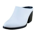 thumbnail image 1 of Naturalizer Fairmont-Mule Women's Boots Warm White Leather Size 8.5 M, 1 of 8