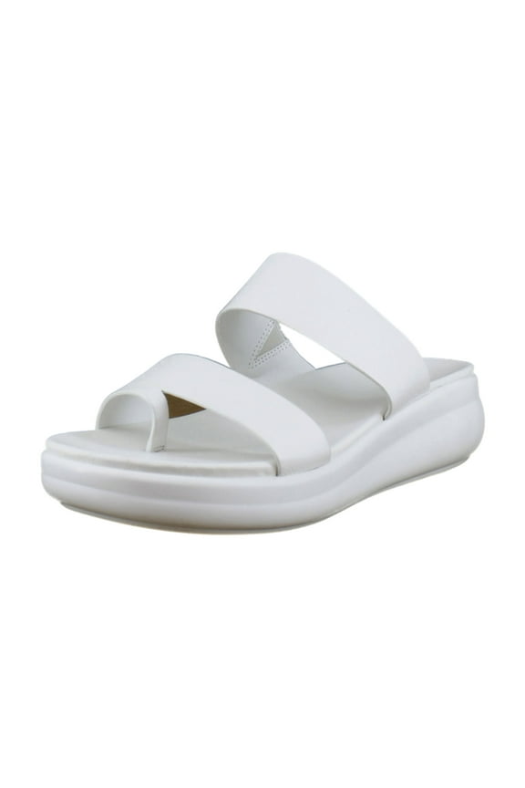 Genn-Drift 2 Women's Sandals Warm White Leather Size 5 M