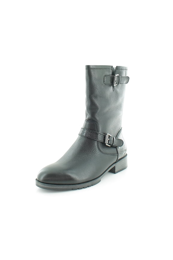 Genna Women's Boots Black Leather Size 11 M