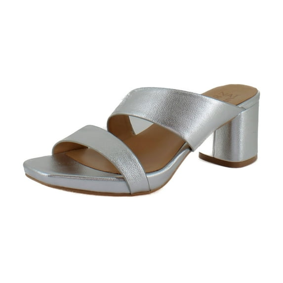 Naturalizer Inez Women's Heels Silver Faux Leather Size 5.5 M