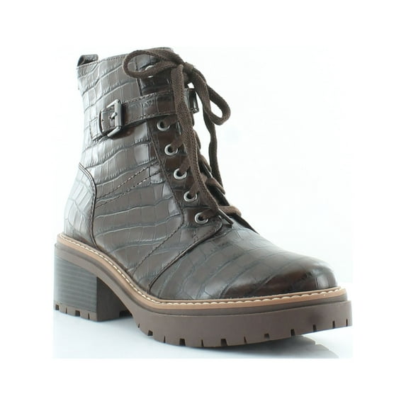 Naturalizer Jac Women's Boots Mocha Croco Size 10 M