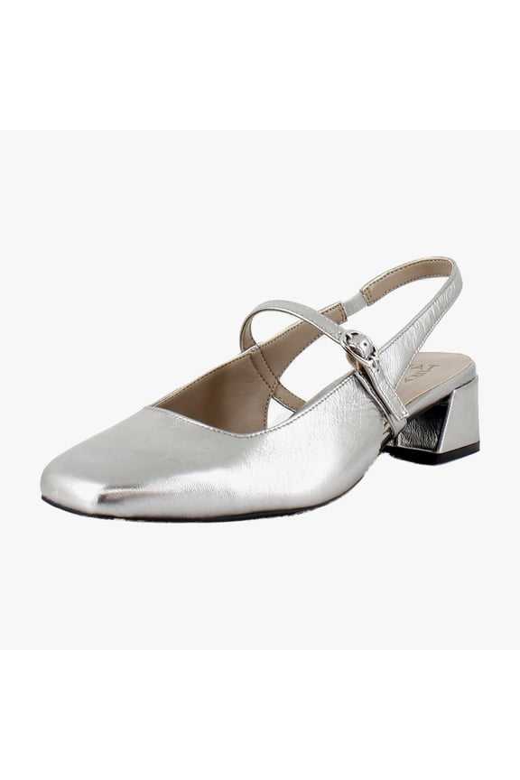 Jalee Women's Flats Soft Pewter Metallic Size 12 M