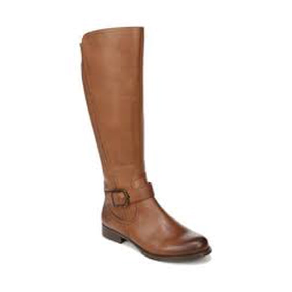 Naturalizer Jaya Riding Boots Saddle Tan 7.5M